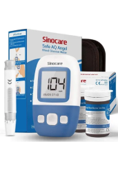 SINOCARE Glukometr Safe AQ Angel vércukormérő